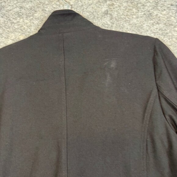 Eileen Fisher Black Blazer Jacket  Viscose Blend Workwear Minimalist Size L - Picture 9 of 13